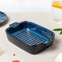 Sapphire Rectangle Baking Dish With Handle Blue 500 ml - Baking Dish