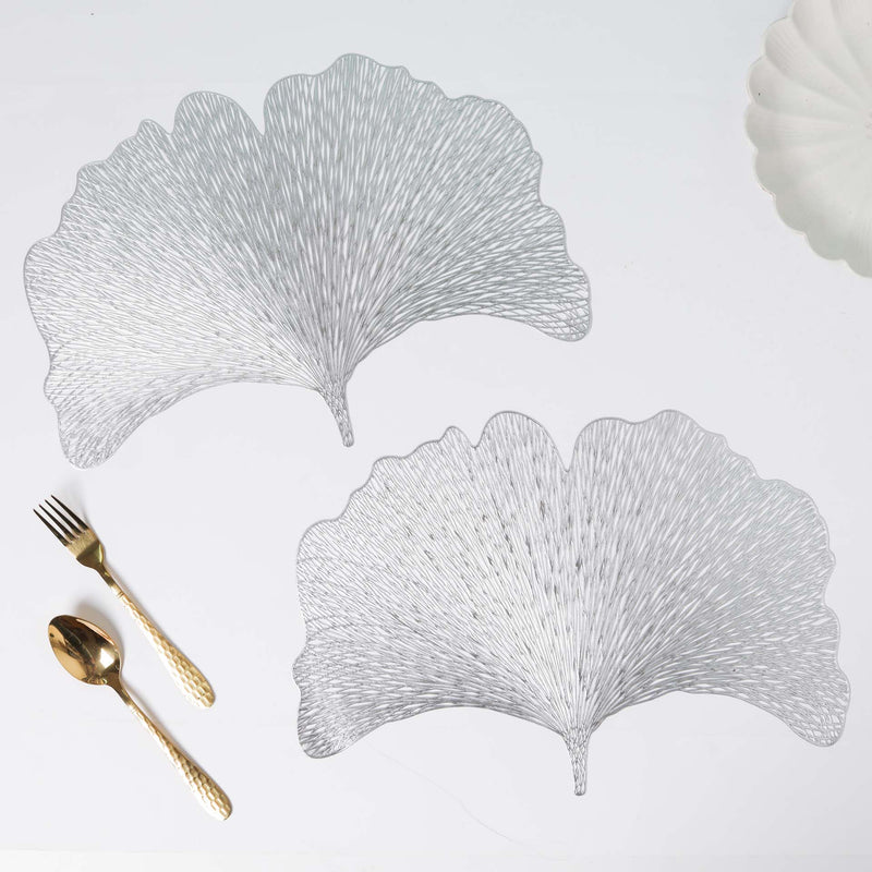 Decorative Leaf Placemat Set of 2
