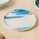 Oceanic Calm Blue Dinner Plate 10 Inch