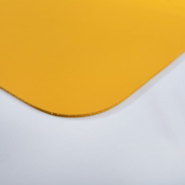 Multipurpose Vegan Leather Desk Mat Yellow 31.5 Inch Online - Premium ...