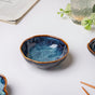 Sapphire Ceramic Dip Bowl 50ml - Bowl, ceramic bowl, dip bowls, chutney bowl, dip bowls ceramic | Bowls for dining table & home decor 