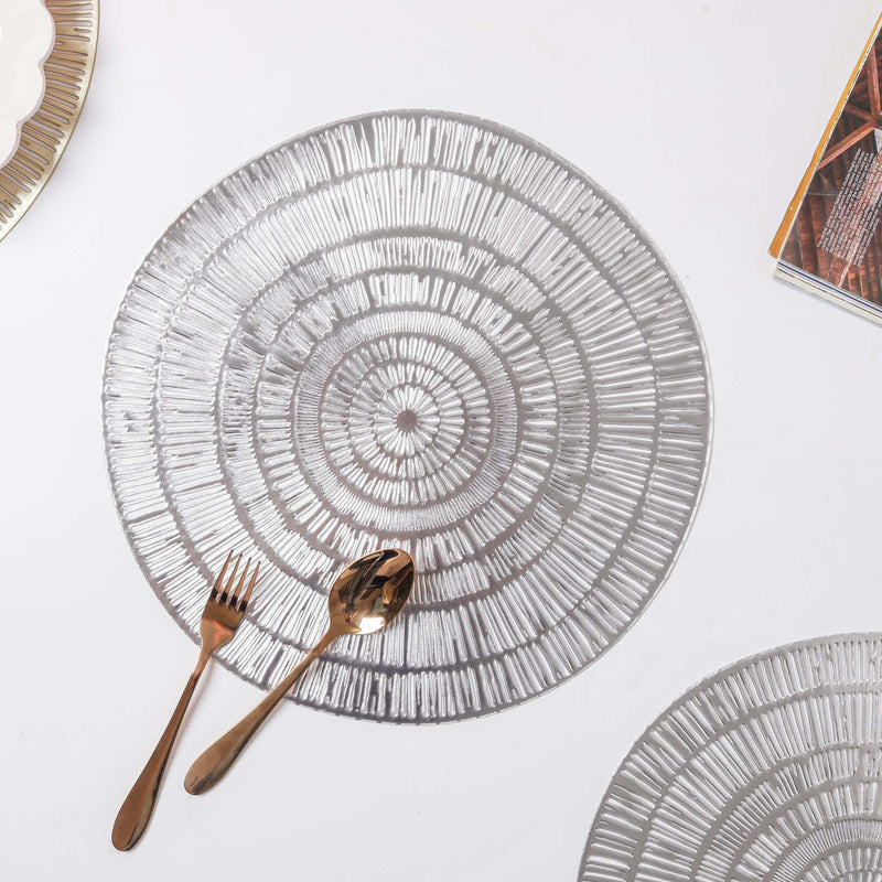 Round Vinyl Placemat Set of 2