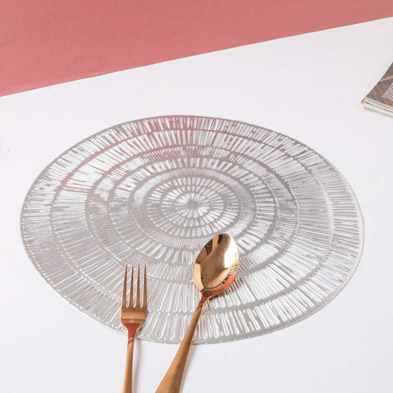 Round Vinyl Placemat Set of 2