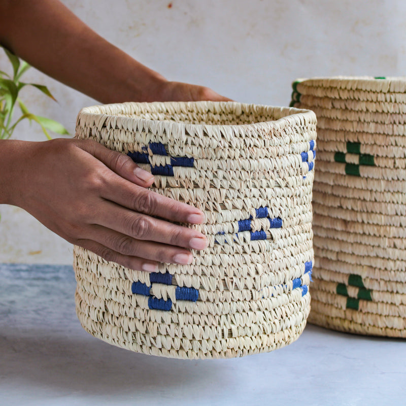 Wicker Planter Set of 3 - Basket | Flower basket