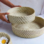 Wicker Storage Basket Set of 3 - Basket | Fruit basket