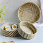 Wicker Storage Basket Set of 3 - Basket | Fruit basket