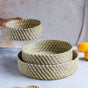 Wicker Storage Basket Set of 3 - Basket | Fruit basket