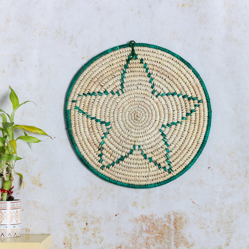 Hand Woven Placemat - Wall decoration for wall design | Room decor & home decoration items