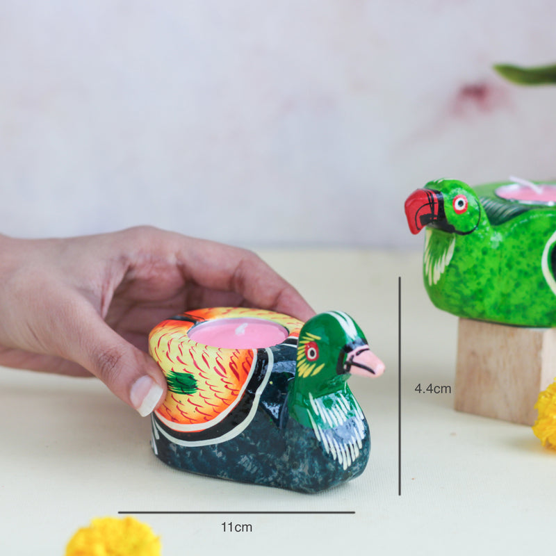 Wooden Tealight Holder - Tealight candle holder | Home decor