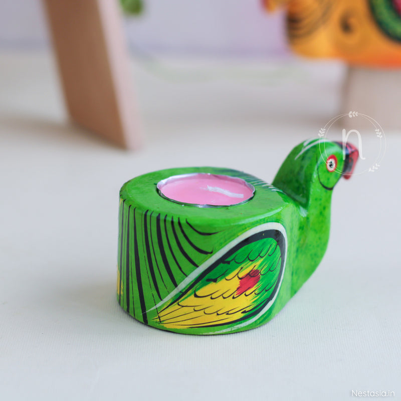Wooden Tealight Holder - Tealight candle holder | Home decor