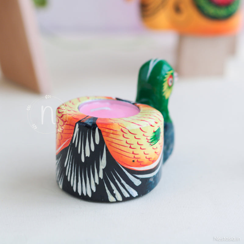 Wooden Tealight Holder - Tealight candle holder | Home decor