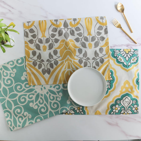 Abstract Table Mat Set of 2