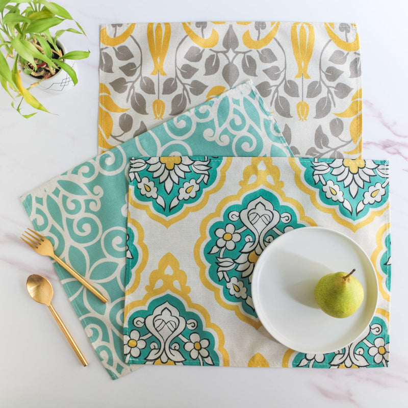 Abstract Table Mat Set of 2 - Nestasia