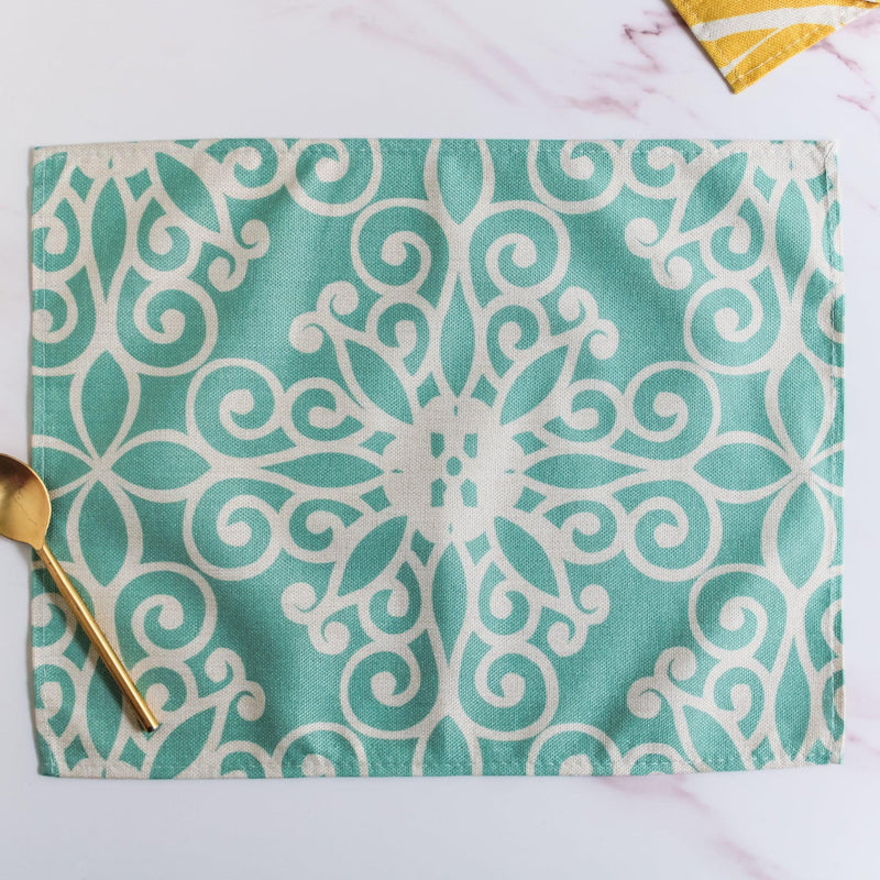 Abstract Table Mat Set of 2 - Nestasia