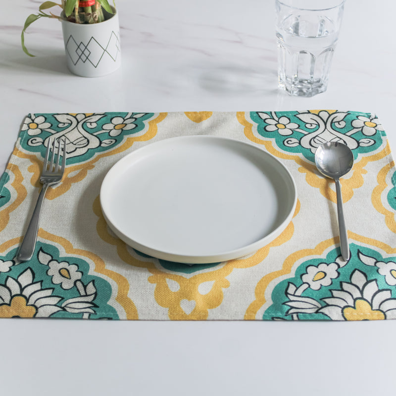 Abstract Table Mat Set of 2