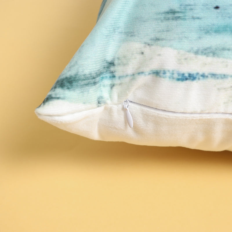 Sea Waves Couch Cushion Cover