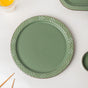 Serenity Green 36 Piece Dinner Set For 6