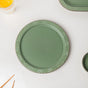 Serenity Green 36 Piece Dinner Set For 6