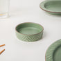 Serenity Green 36 Piece Dinner Set For 6