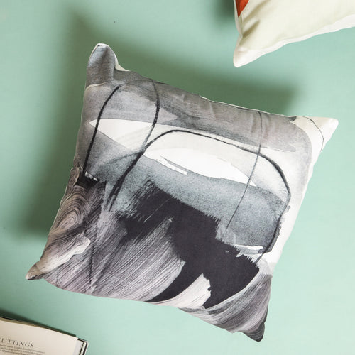 Black And Grey Couch Cushion Cover
