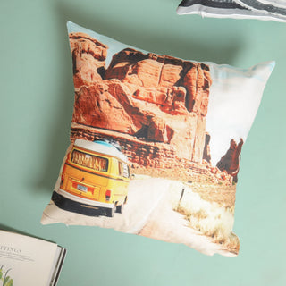 Road Trip Couch Pillow Cover