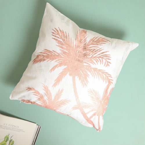 Palm Design Couch Pillow Cover