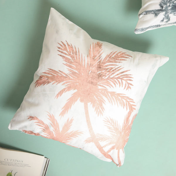 Palm Design Couch Pillow Cover