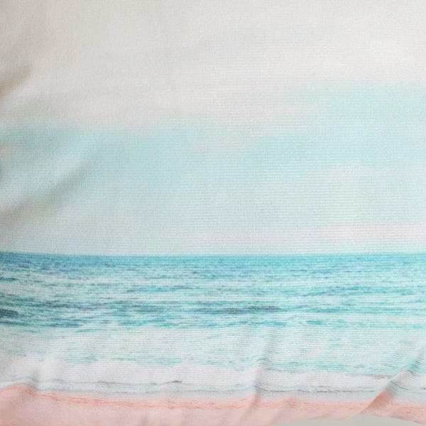 Beach Couch Pillow Cover
