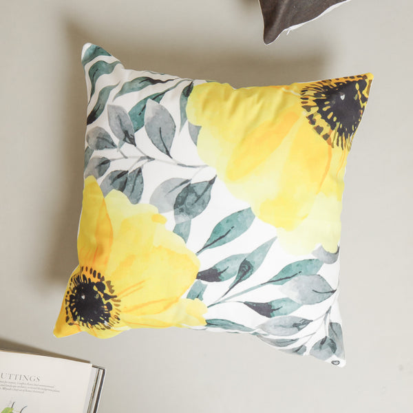Flower Couch Pillow Cover