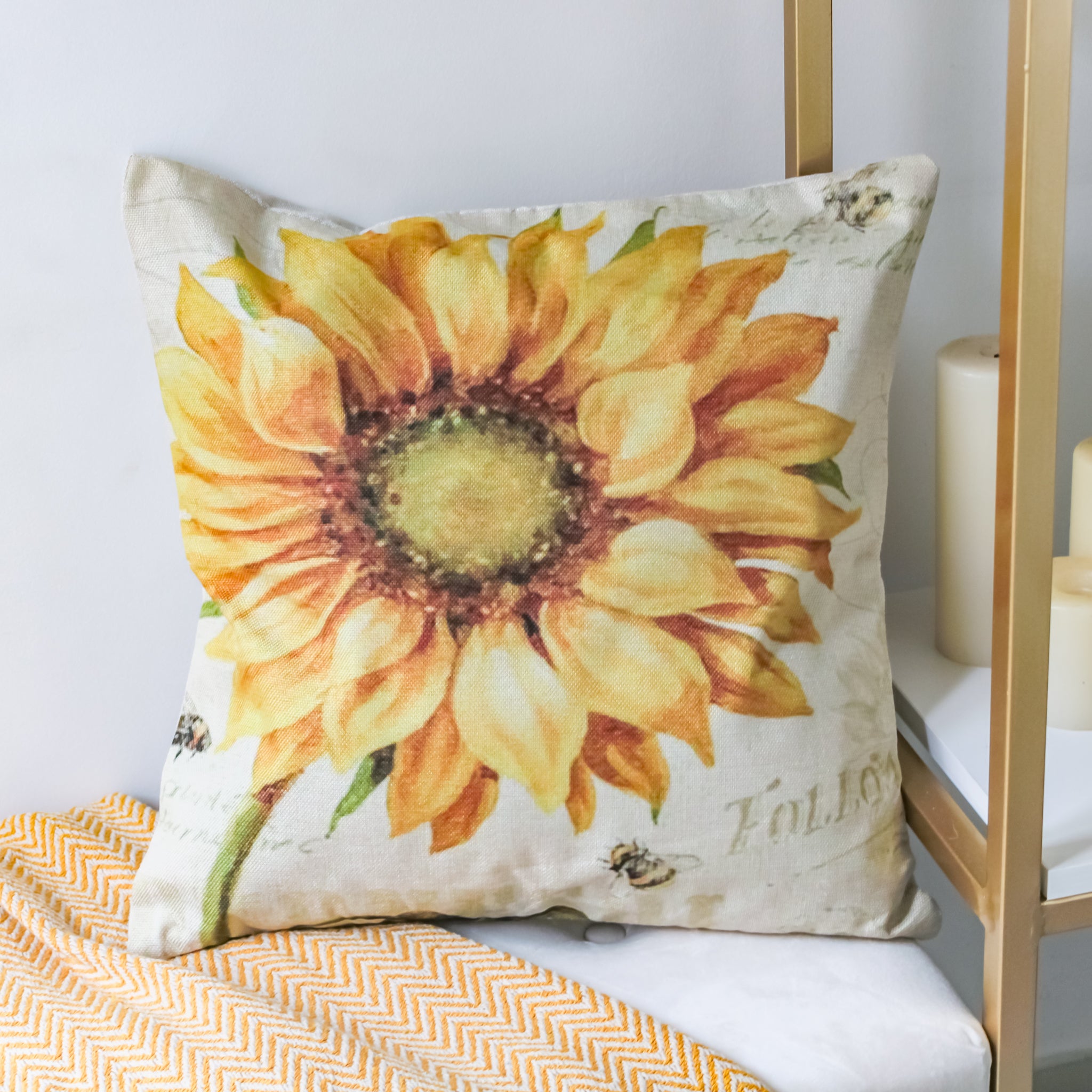 Flower pillow clearance cases