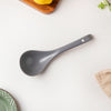 Asphalt Grey Ceramic Serving Spoon