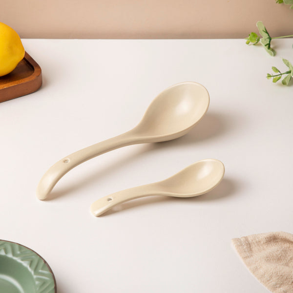 Crème De La Crème Ceramic Serving Spoon