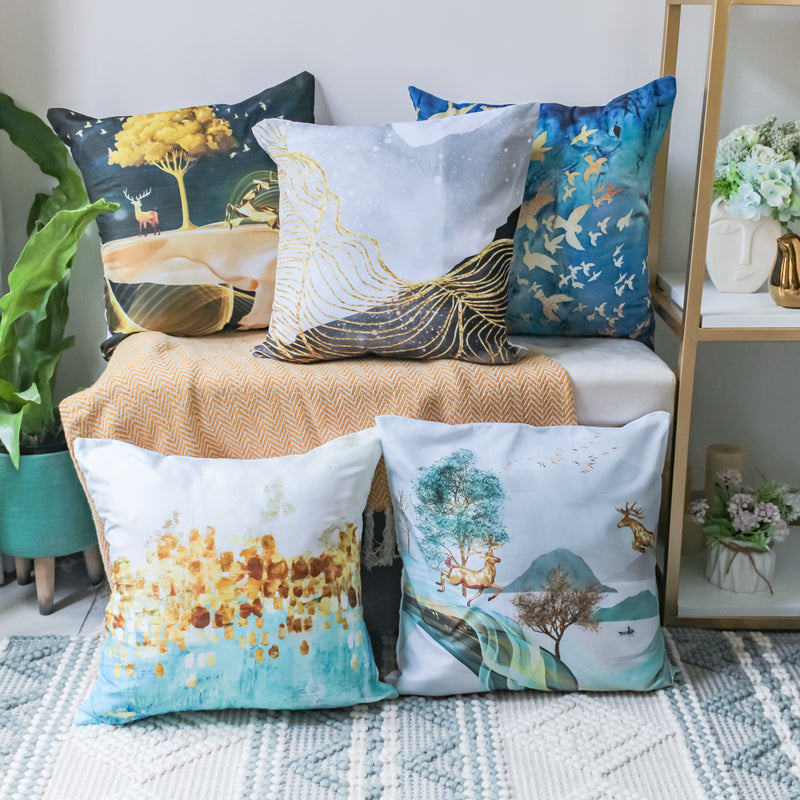 Natural Linen Cushion Cover