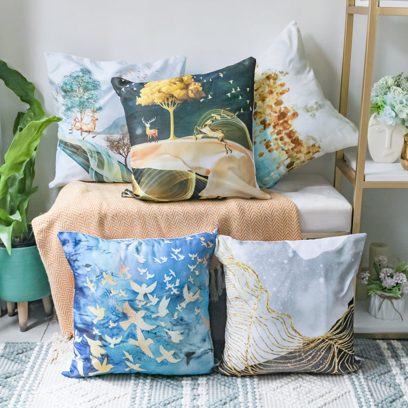 Natural Linen Cushion Cover