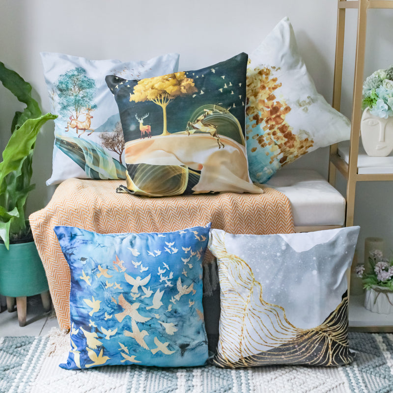 Natural Linen Cushion Cover