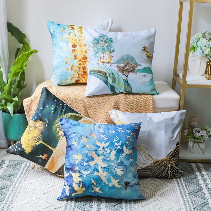 Natural Linen Cushion Cover