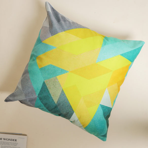 Colorful Geometric Cushion Case