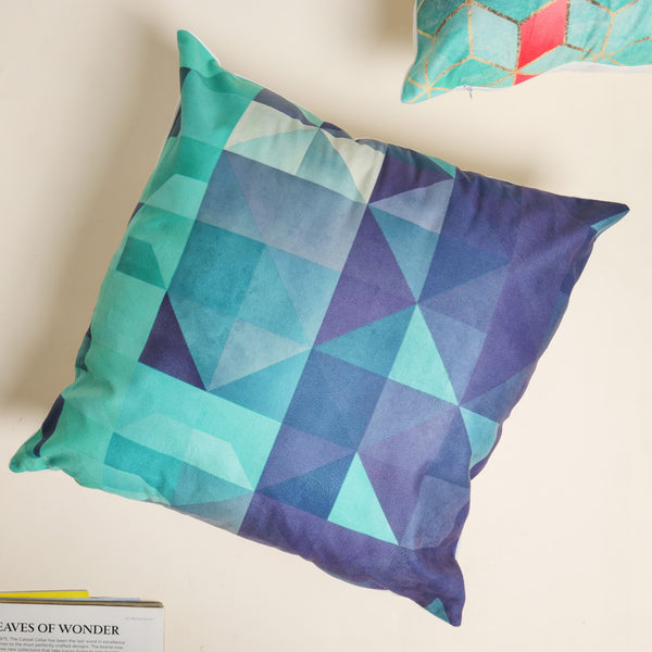 Green and Blue Cushion Case