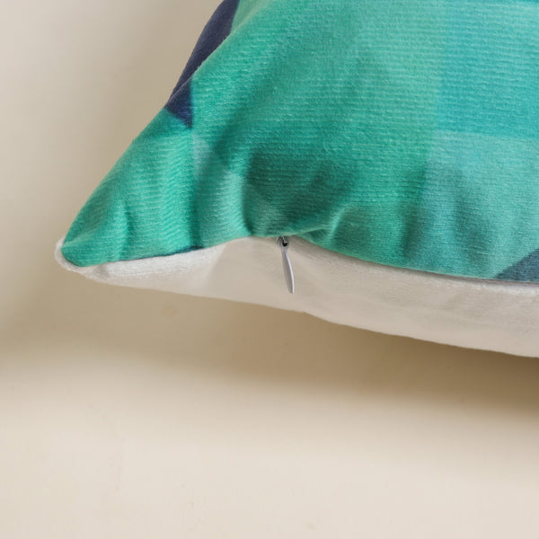 Green and Blue Cushion Case