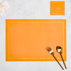 Leather Placemat And Coaster Set of 2