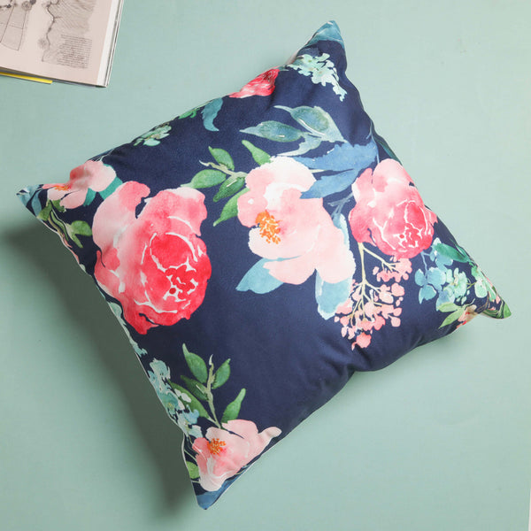 Floral Print Cushion Case