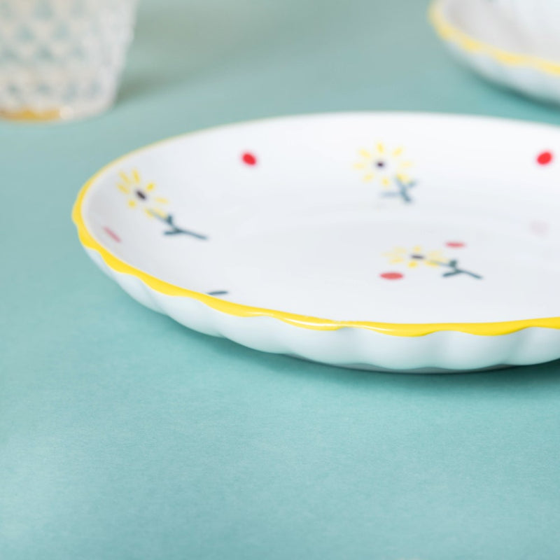 Sunflower 8 Piece Dinner Set For 2