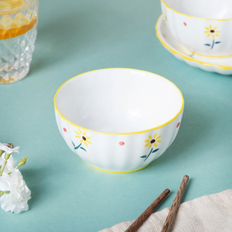 Sunflower 8 Piece Dinner Set For 2