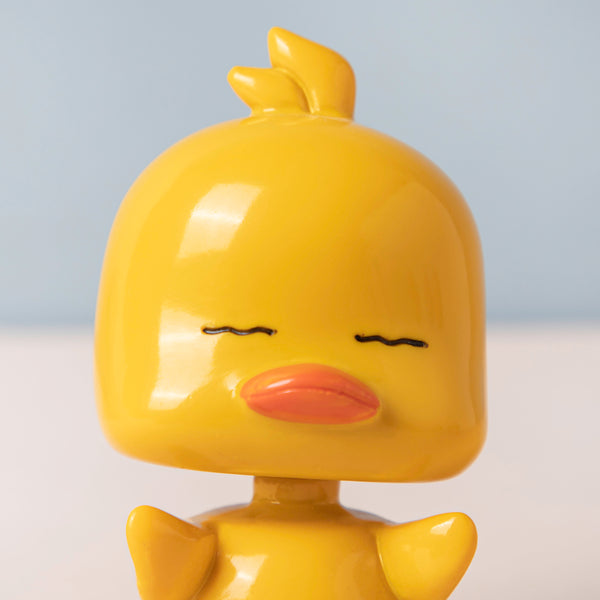 Grumpy Ducky Bobble Head Showpiece - Showpiece | Home decor item | Room decoration item