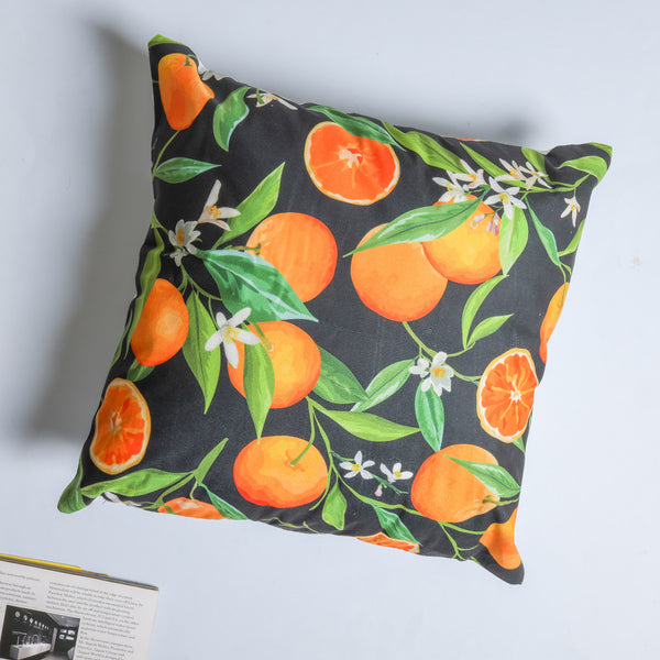 Orange Design Pillow Slip