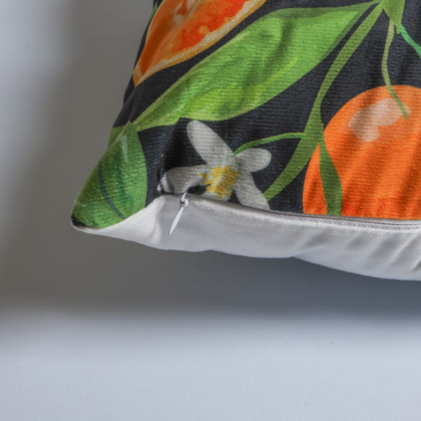 Orange Design Pillow Slip