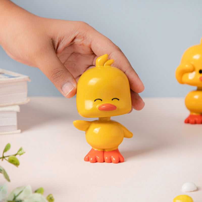 Happy Ducky Bobble Head Showpiece - Showpiece | Home decor item | Room decoration item