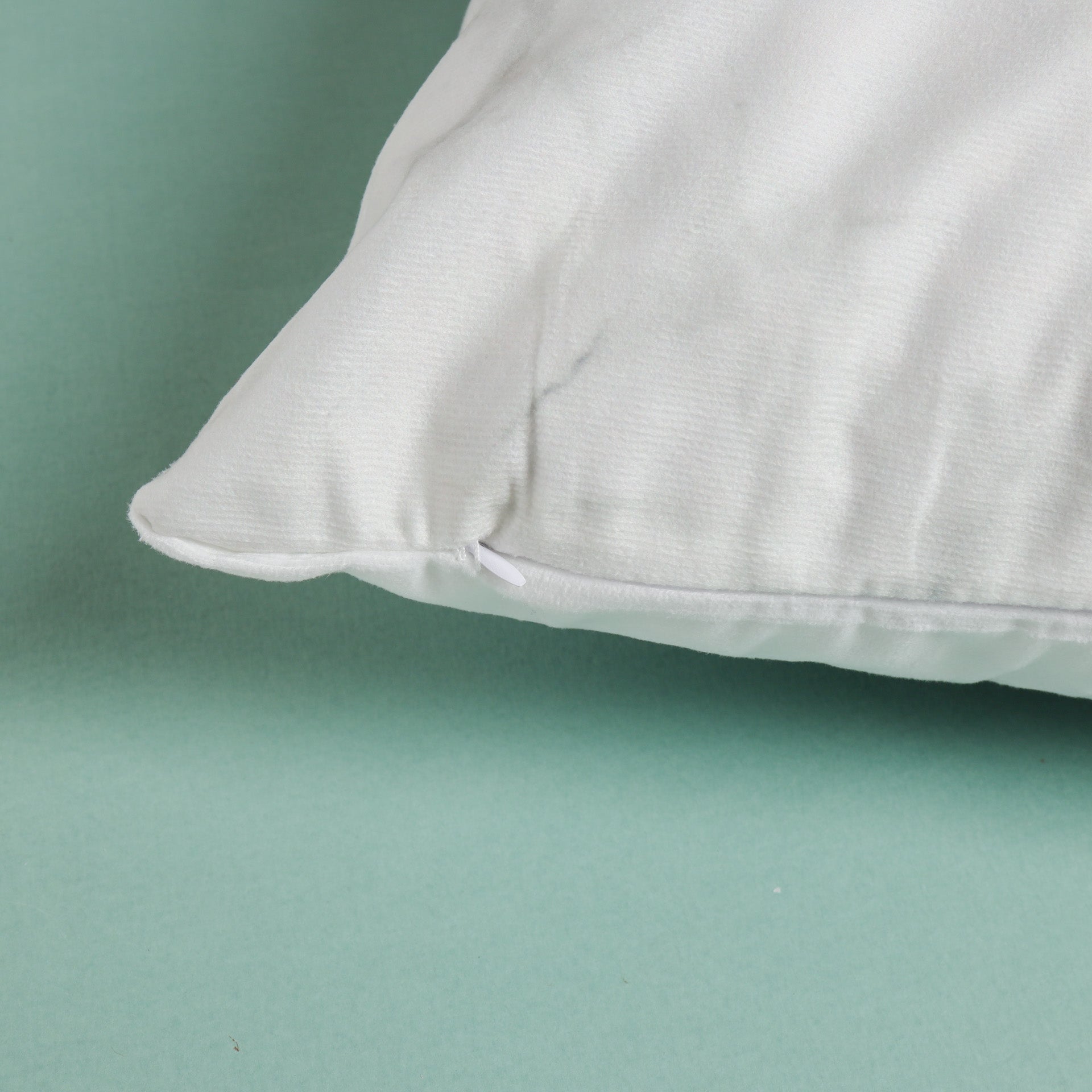 White And Grey Pillow Slip