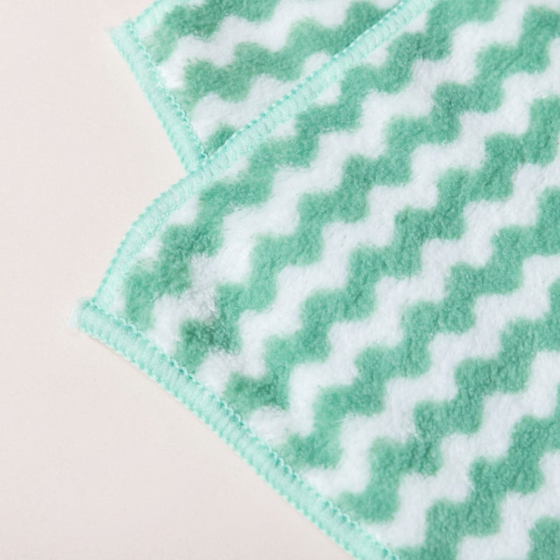 Soft Duster Cloth Green Set of 10 - Kitchen Tool