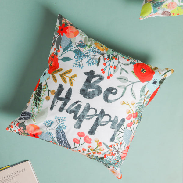 Be Happy Pillow Slip
